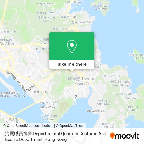 海關職員宿舍 Departmental Quarters Customs And Excise Department map