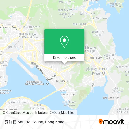 秀好樓 Sau Ho House map