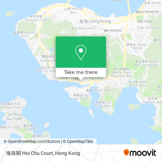 海珠閣 Hoi Chu Court地圖
