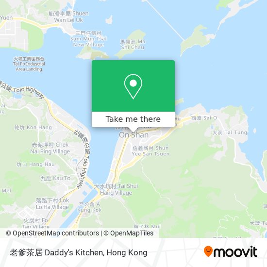 老爹茶居 Daddy's Kitchen map