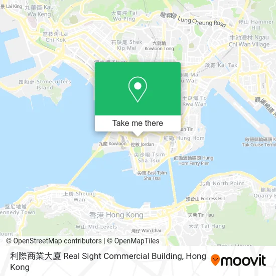 利際商業大廈 Real Sight Commercial Building map