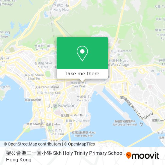 聖公會聖三一堂小學 Skh Holy Trinity Primary School map