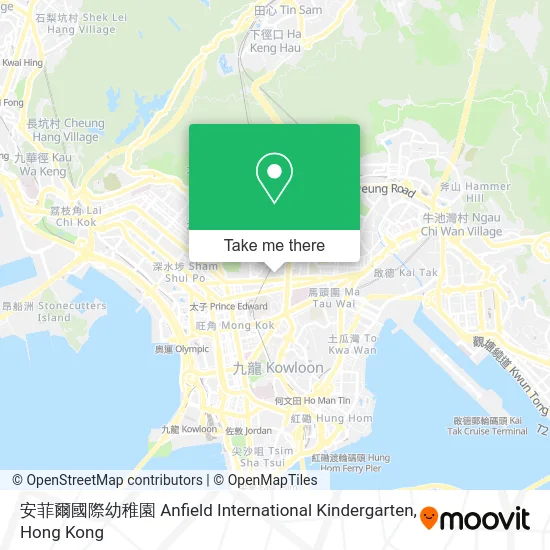 安菲爾國際幼稚園 Anfield International Kindergarten map