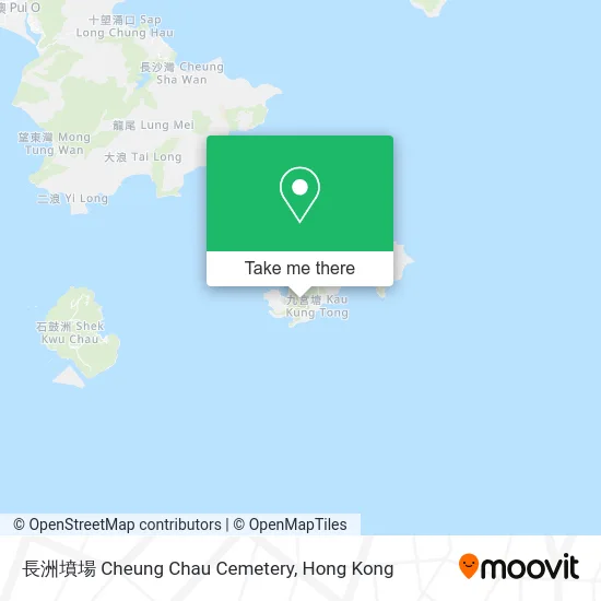 長洲墳場 Cheung Chau Cemetery map