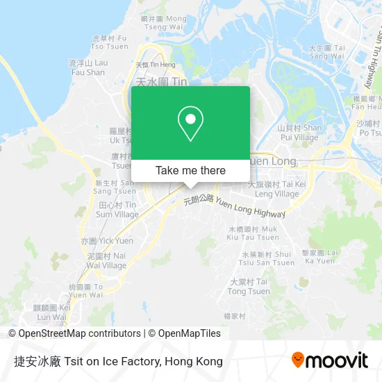 捷安冰廠 Tsit on Ice Factory地圖
