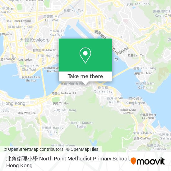 北角衞理小學 North Point Methodist Primary School map