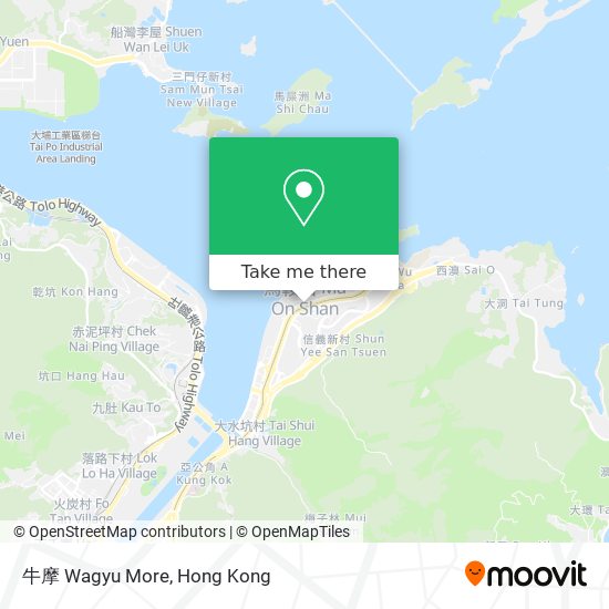 牛摩 Wagyu More map