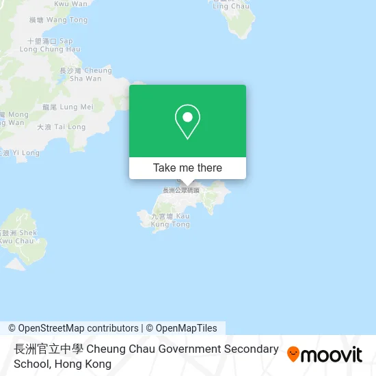 長洲官立中學 Cheung Chau Government Secondary School map
