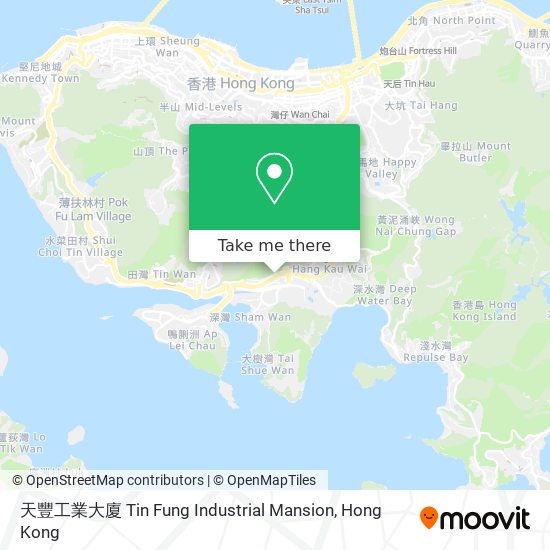 天豐工業大廈 Tin Fung Industrial Mansion map