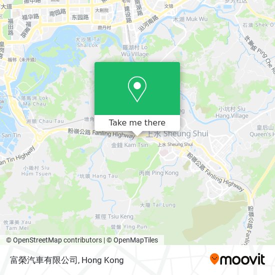 富榮汽車有限公司地圖
