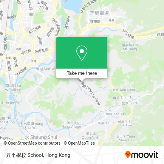 昇平學校 School map