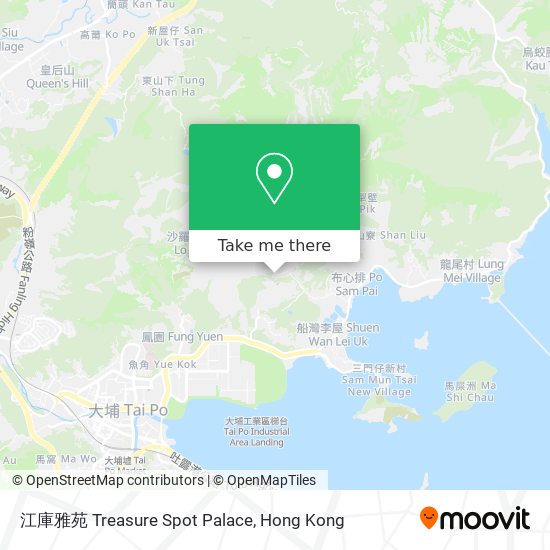 江庫雅苑 Treasure Spot Palace map