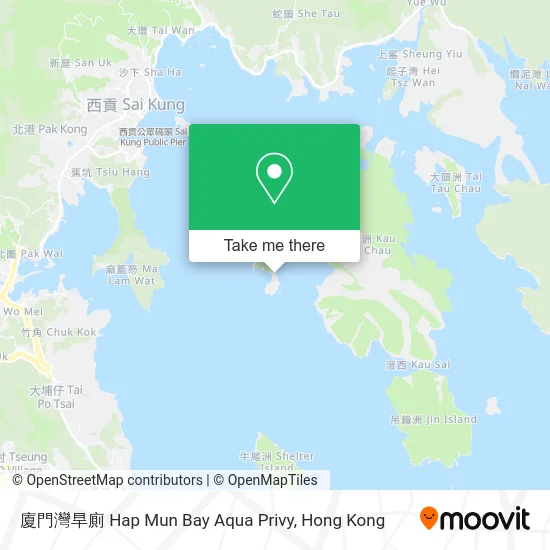 廈門灣旱廁 Hap Mun Bay Aqua Privy map