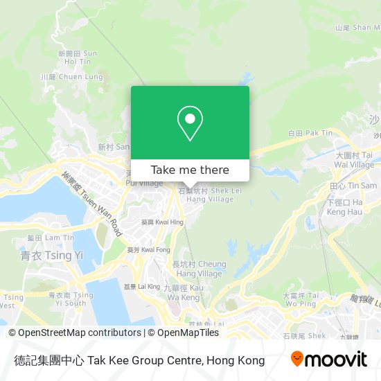德記集團中心 Tak Kee Group Centre map