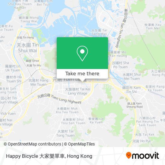 Happy Bicycle 大家樂單車 map