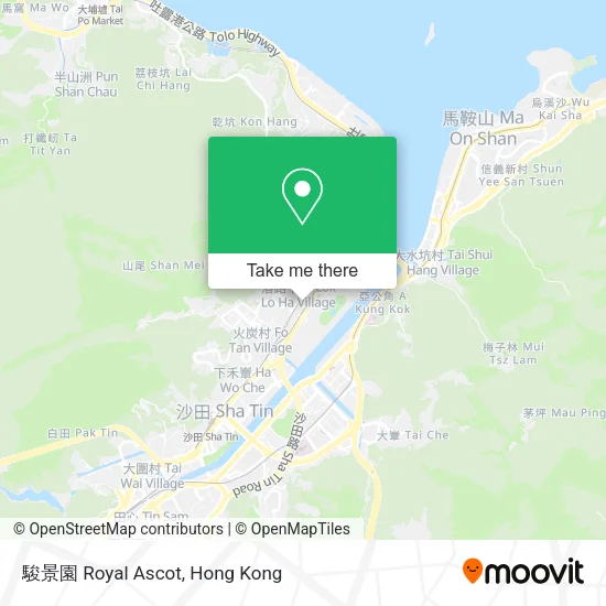 駿景園 Royal Ascot map