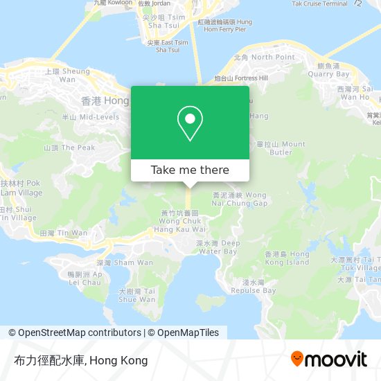 布力徑配水庫 map