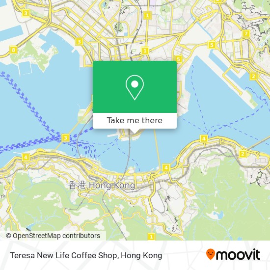 Teresa New Life Coffee Shop map