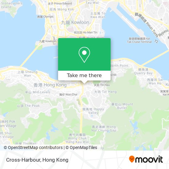 Cross-Harbour地圖