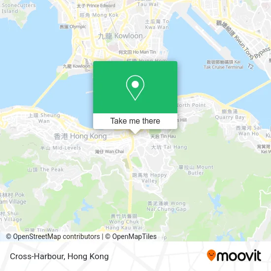 Cross-Harbour地圖