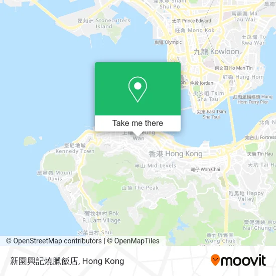 新園興記燒臘飯店地圖