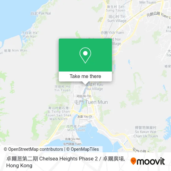 卓爾居第二期 Chelsea Heights Phase 2 / 卓爾廣場地圖