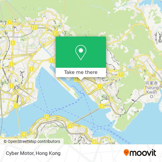 Cyber Motor map