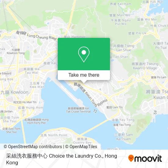 采絲洗衣服務中心 Choice the Laundry Co.地圖