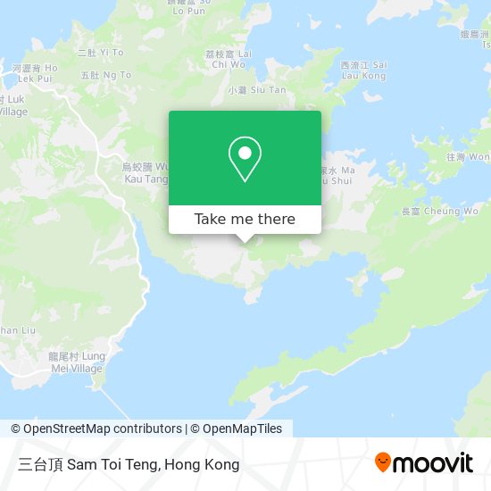 三台頂 Sam Toi Teng map