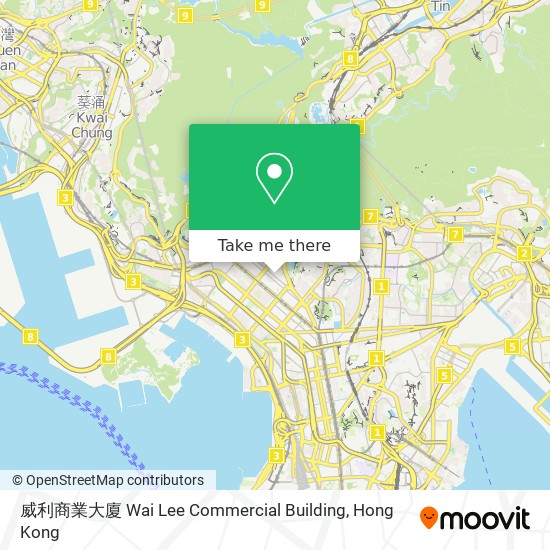 威利商業大廈 Wai Lee Commercial Building map