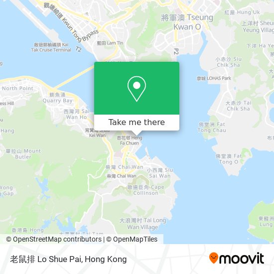 老鼠排 Lo Shue Pai map