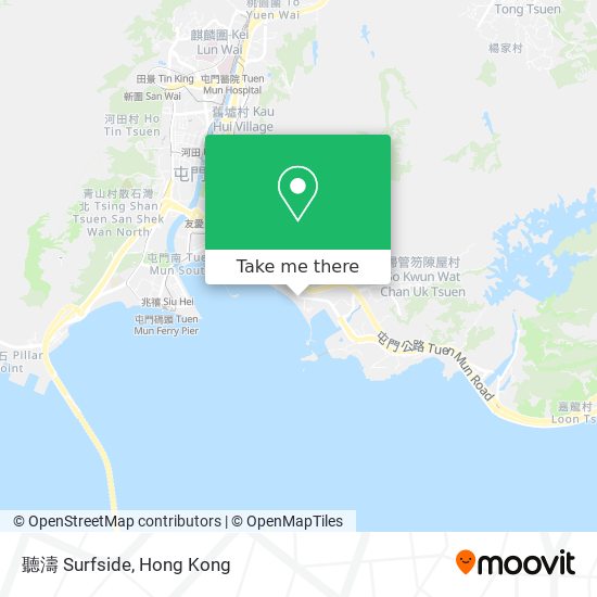 聽濤 Surfside map
