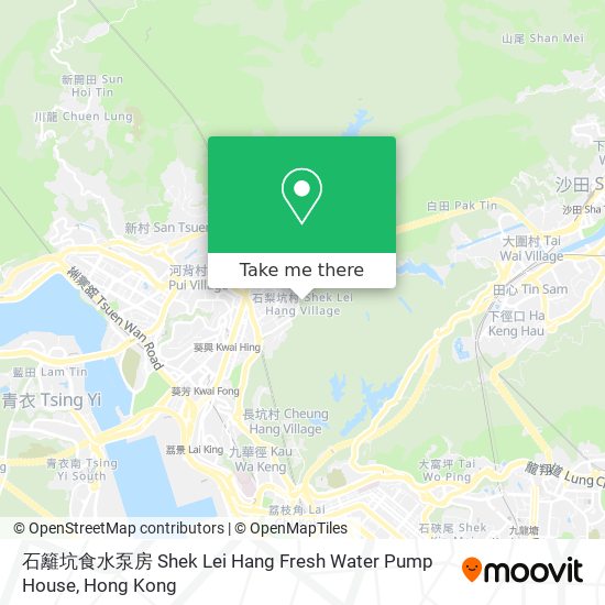 石籬坑食水泵房 Shek Lei Hang Fresh Water Pump House map