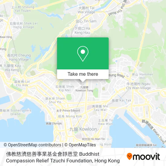 佛教慈濟慈善事業基金會靜恩堂 Buddhist Compassion Relief Tzuchi Foundation map
