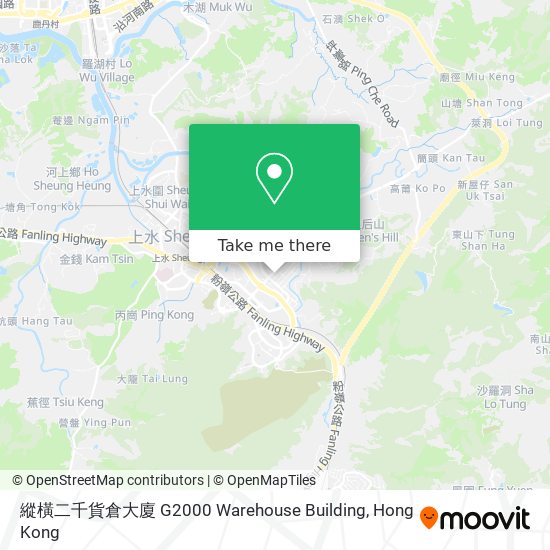 縱橫二千貨倉大廈 G2000 Warehouse Building map