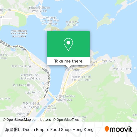 海皇粥店 Ocean Empire Food Shop map