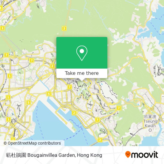 簕杜鵑園 Bougainvillea Garden map