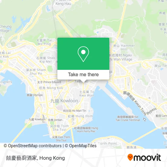 囍慶藝廚酒家 map