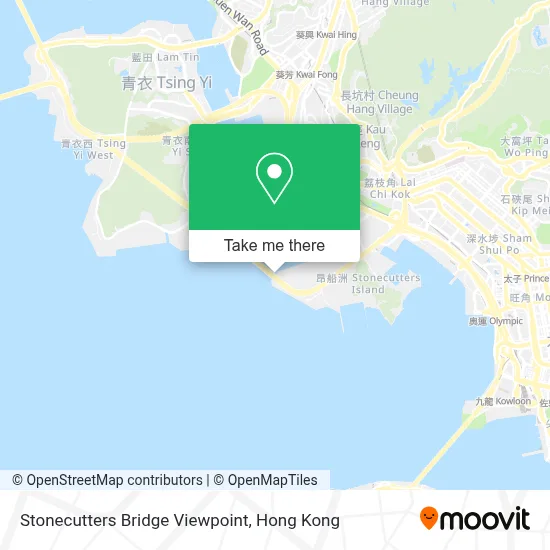 Stonecutters Bridge Viewpoint map