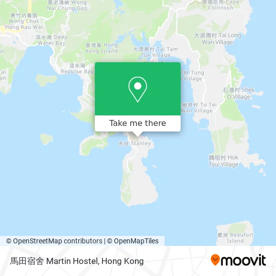 馬田宿舍 Martin Hostel地圖
