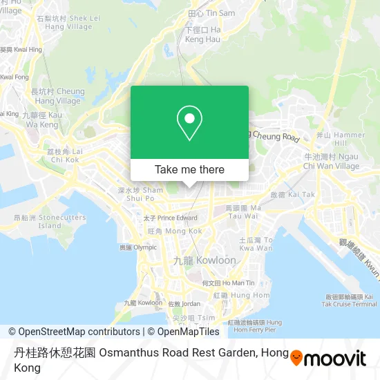 丹桂路休憩花園 Osmanthus Road Rest Garden map