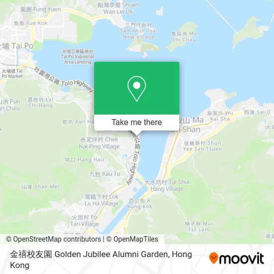 金禧校友園 Golden Jubilee Alumni Garden map