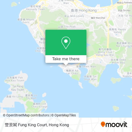 豐景閣 Fung King Court map