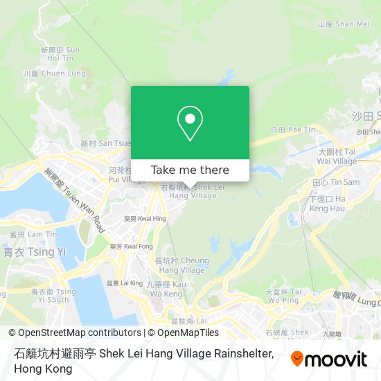 石籬坑村避雨亭 Shek Lei Hang Village Rainshelter地圖