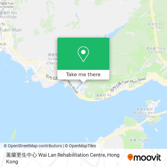 蕙蘭更生中心 Wai Lan Rehabilitation Centre地圖