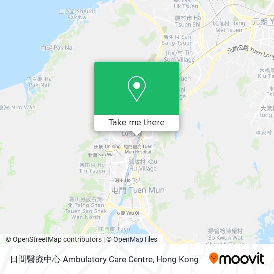 日間醫療中心 Ambulatory Care Centre map
