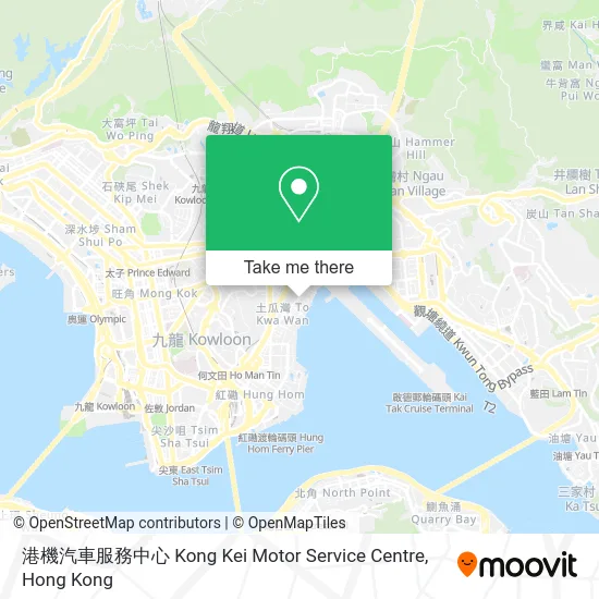 港機汽車服務中心 Kong Kei Motor Service Centre map