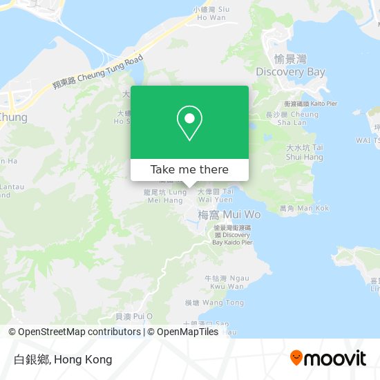 白銀鄉 map