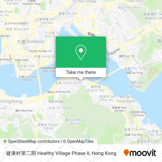 健康村第二期 Healthy Village Phase II map