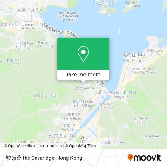 駿嶺薈 the Cavaridge map